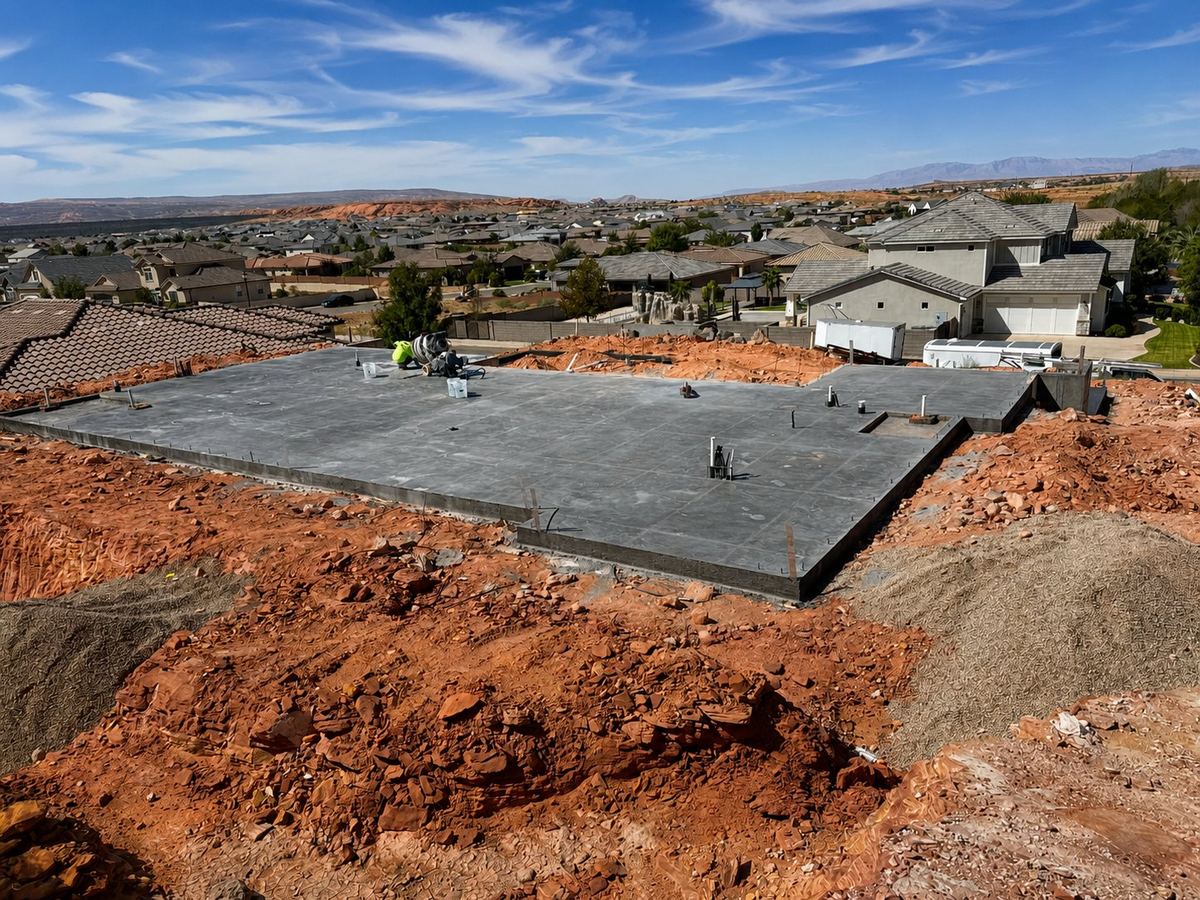 Concrete replacement project in St. George, Utah by Sanchez Concrete